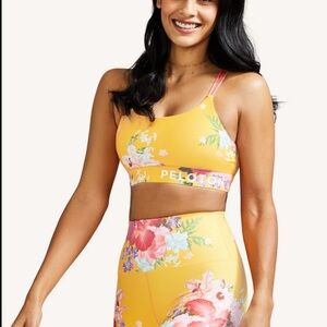 Peloton Speed Up Bra and Cadence Leggings AAPI Spring SET BNWT, in packages sz L